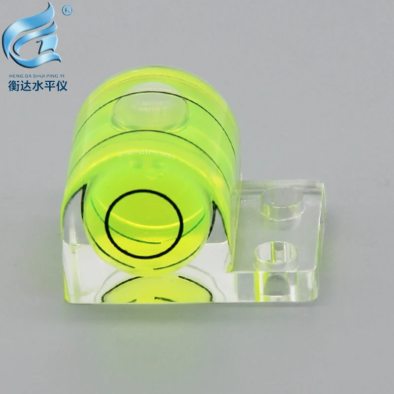 Plastic Niveau Bubble, Hoge Precisie Niveau, Heteroseksuele Niveau Bubble Grootte 30*24*20Mm