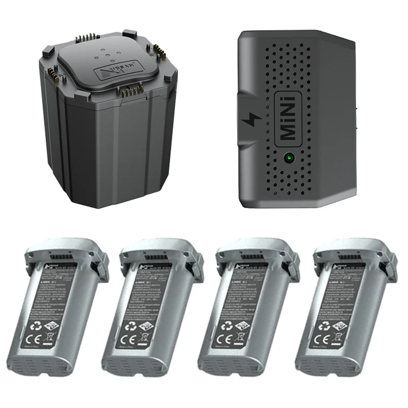 オリジナルドローン用スペアパーツ,7.2v,3000mah,リチウム電池充電器,ハブ付きコンボセット,日産zino mini pro rc,スペアパーツ,アクセサリー