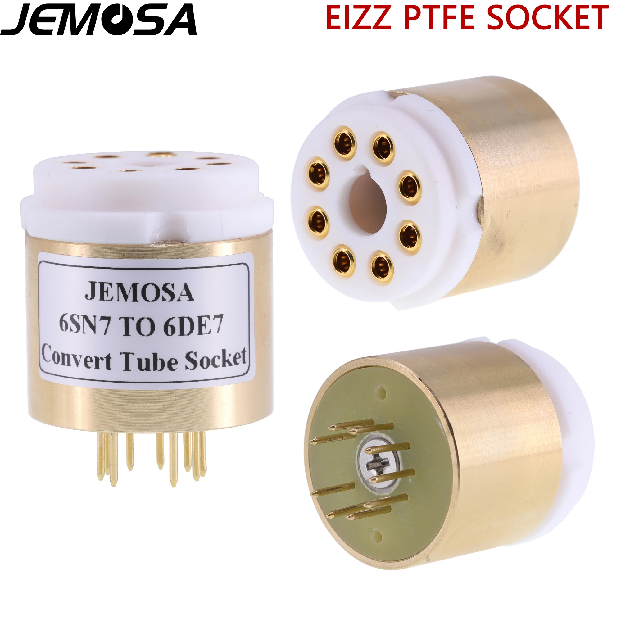 1PC 8Pin TO 9Pin Gniazdo lampowe CV181 6N8P 6N9P 6SL7 6SN7 TO 6DE7 DIY HIFI Wzmacniacz audio Gniazdo lampowe Adapter Konwerter
