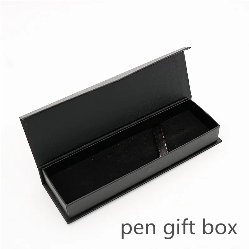 Paper black pen case High-end fountain pen packaging gift box Business classmates give gift stationery box