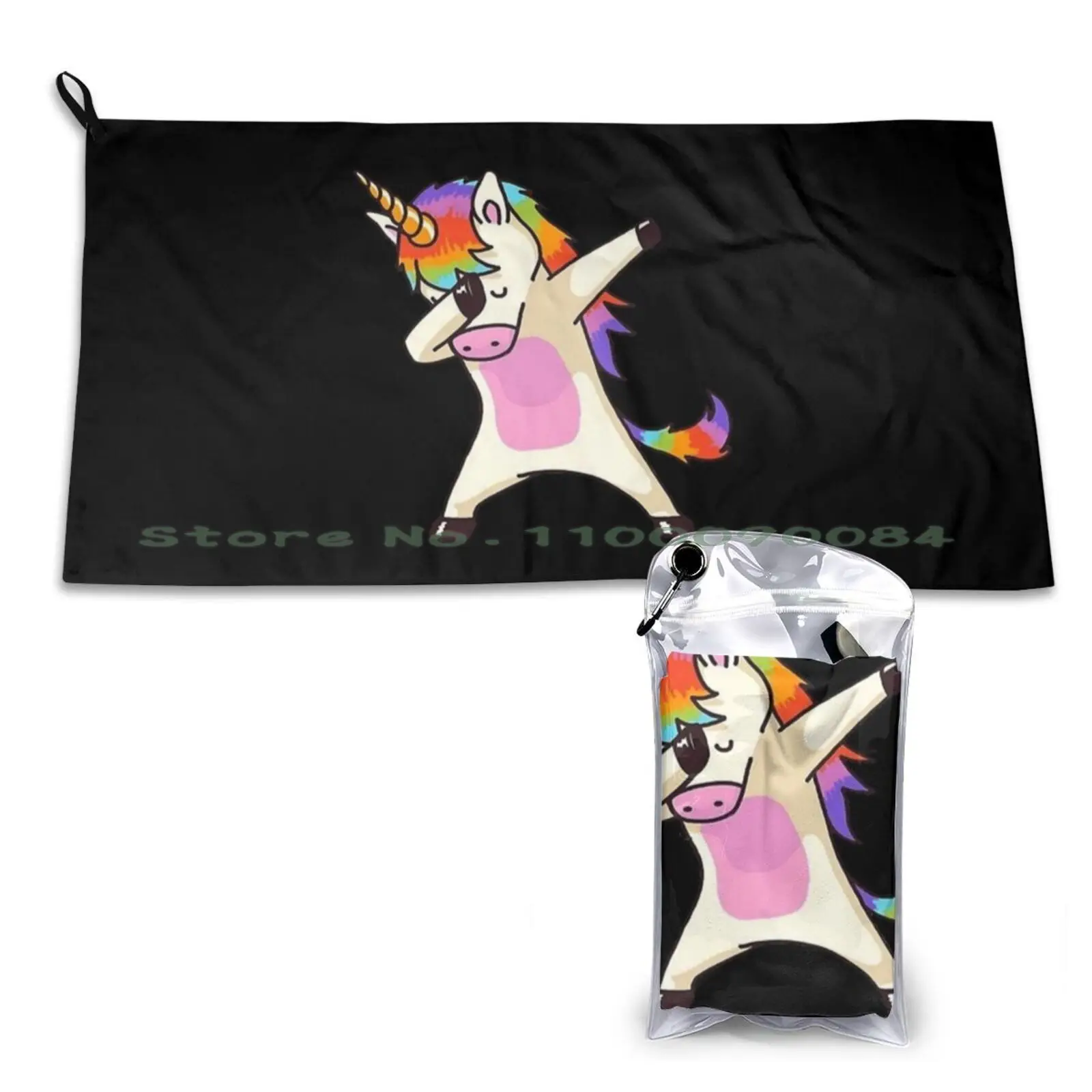 Dabbing Unicorn Gift | Gift For Kids Quick Dry Towel Gym Sports Bath Portable Corvette Stuff Corvette Long Sleeve Corvette