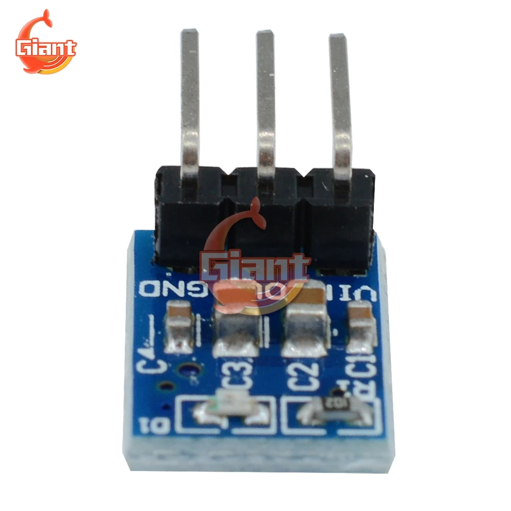 AMS1117 3.3V Power Supply Module 3 Feet AMS1117-3.3V Power Module LDO 800MA DC-DC Step Down Power Buck Module DIY Board