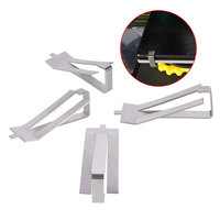 4pcs Clips HotBed Printing Platform Lattice Glass Fixi Stainless Steel Glass Clamp For Ender-3 CR-10 Ultrabase 3D Printer Parts