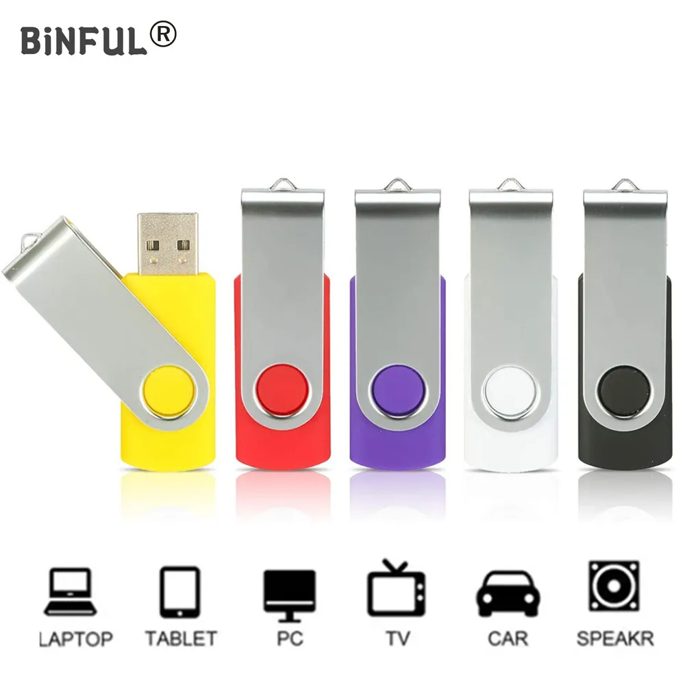 

Usb флеш-накопитель BiNFUL, поворот на 360 °, высокоскоростной, 2 ГБ, 4 ГБ, 8 ГБ, 16 ГБ, 32 ГБ, 64 ГБ, 128 ГБ, 256 ГБ