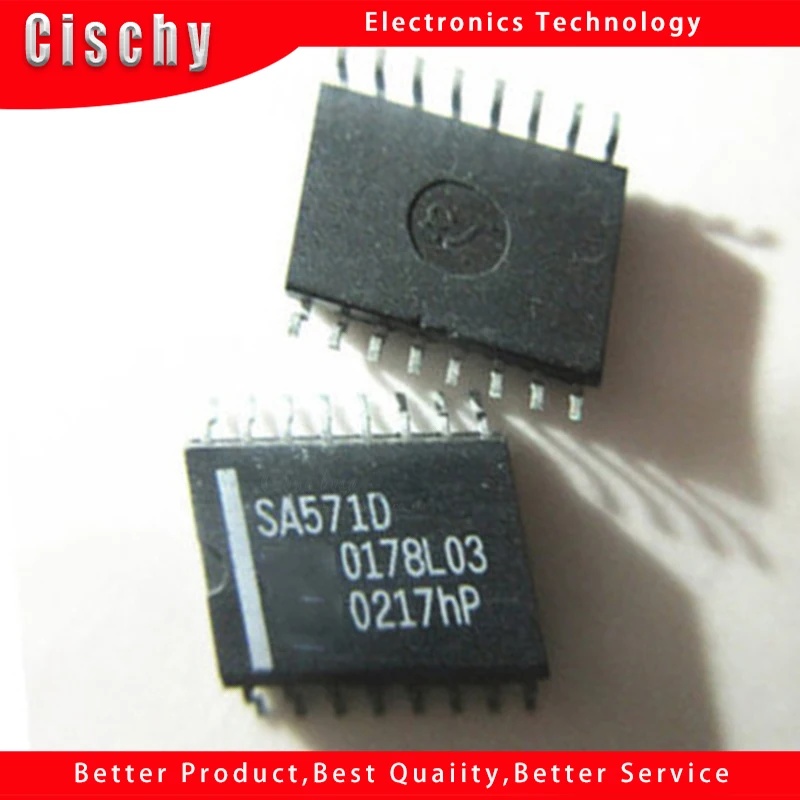 

5pcs/lot SA571D NE571 SA571 SOP-16 In Stock