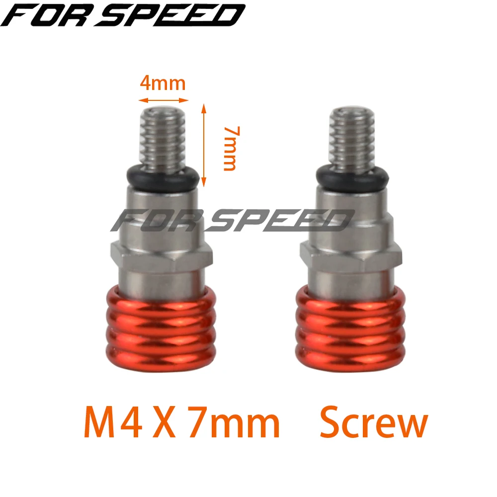 M4x0.7 Fork Air Pressure Bleeder Relief Valves Set For  50 150 200 250 350 400 450 500 525 530 EXC SX SXF XC XCW MXC Etc