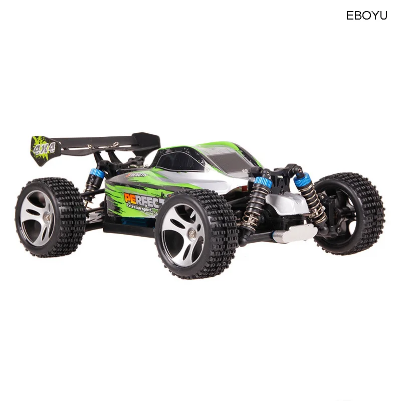 WLtoys A959A A959-A RC Car 2.4GHz 1:18 Scale 4WD 35KM/H High Speed Racing Car Remote Control Off Road Car Vehicle for Kids