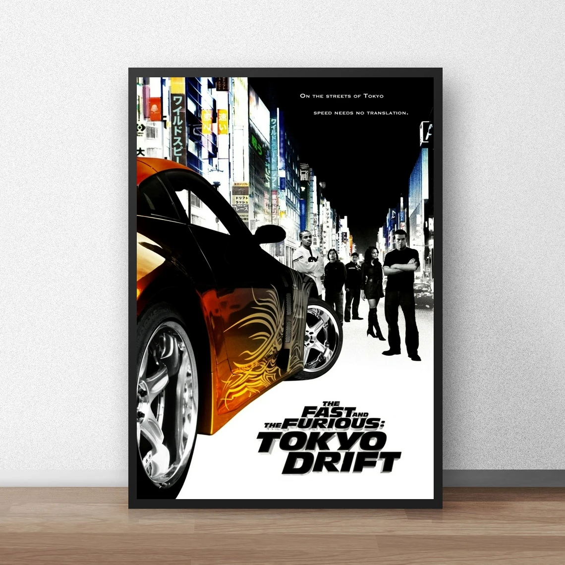 

Fast And The Furious Tokyo Drift Classic Movie Poster Canvas Print Home Decoration Wall Painting ( No Frame )