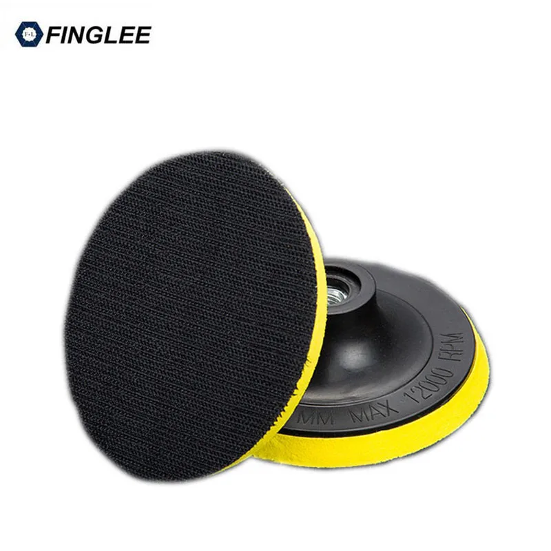 3inch/4inch/5inch/6inch/7inch Plastic Backer Angle Grinder Disc Connector Joint Diamond Polishing Pads 2pcs Thread M10 M14 5/811