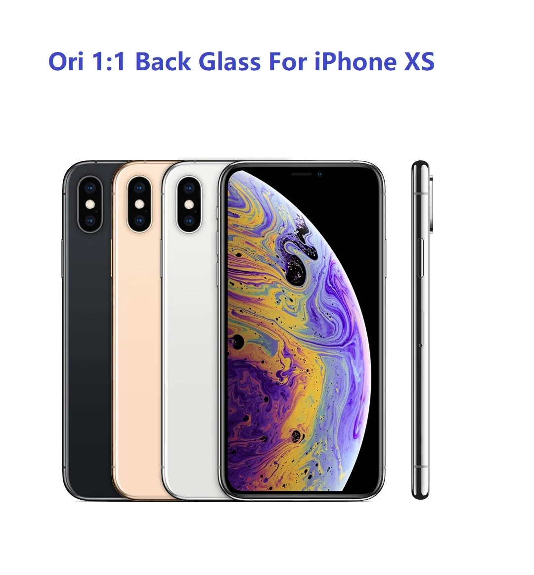 AAA Back Glass For iphone X XR XS Max SE2020 Rear Big Hole CE Housing Replacement Acessories Full Battery Door Remove Tool Cover
