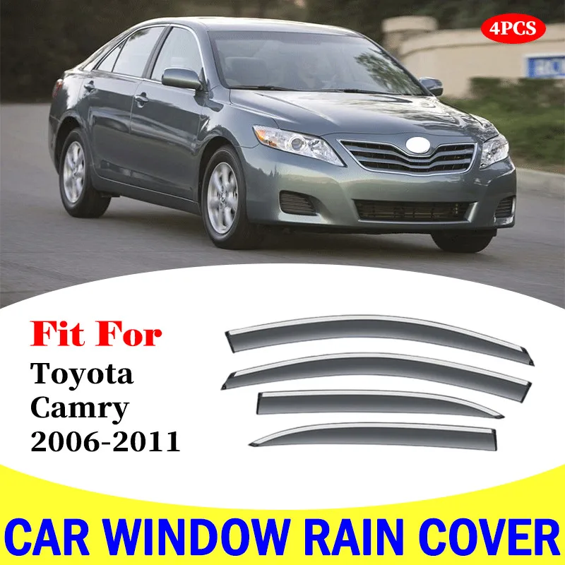 

Car window deflectors For Toyota Camry 2006-2011 car wind deflector guard rain vent sun visor cover styling accessories