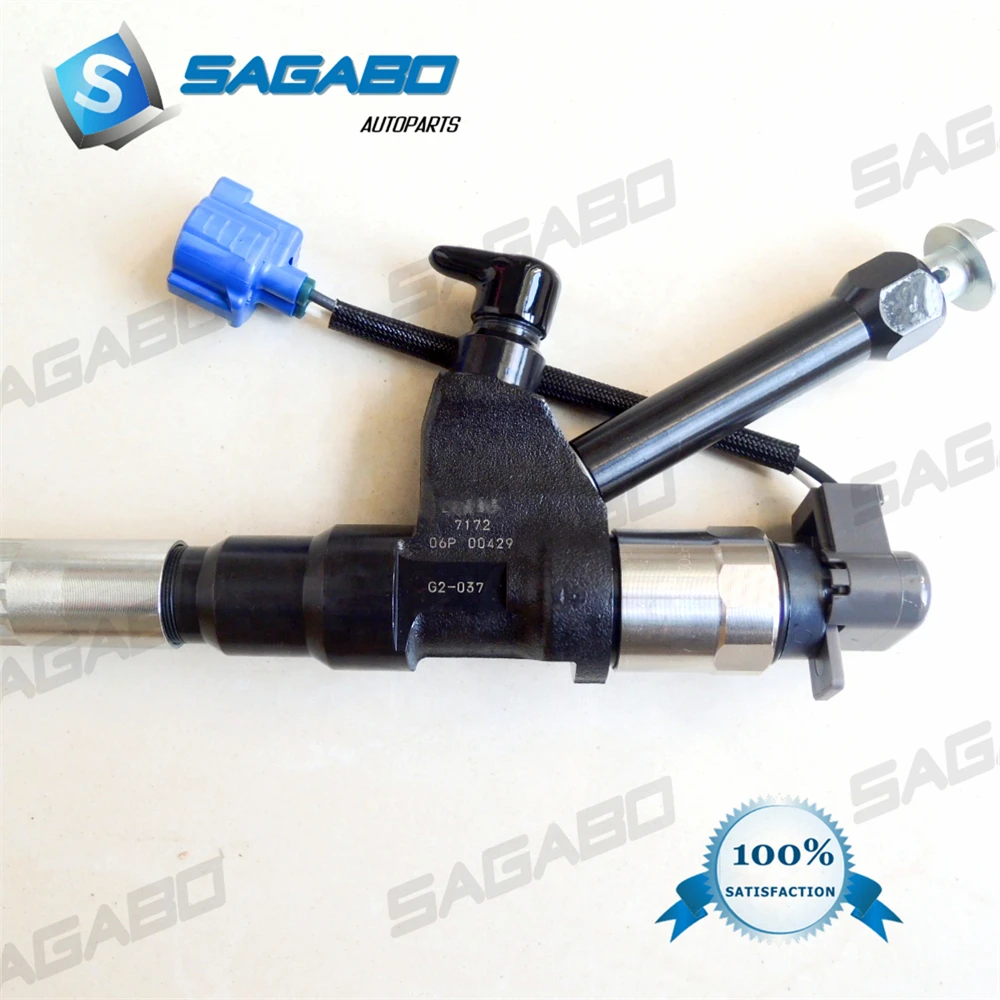 

4PCS Genuine And Brand New Fuel Diesel Pump Common Rail Injector 095000-7170, 095000-7172, 23670-E0370