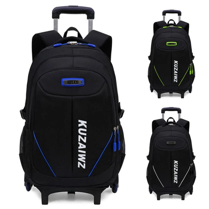 School Rolling backpack Bags kids School bag trolley bag sets Children school wheeled backpack for boys school bag with wheels