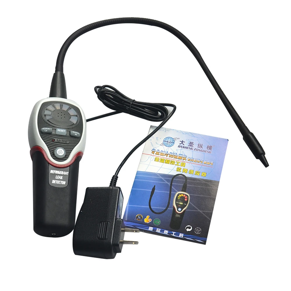 RLD-382P Refrigerant Halogen Leak Detector Air Conditioning Refrigerant Leak Tester Freon Snow Detection Tool R410A R134A R407C