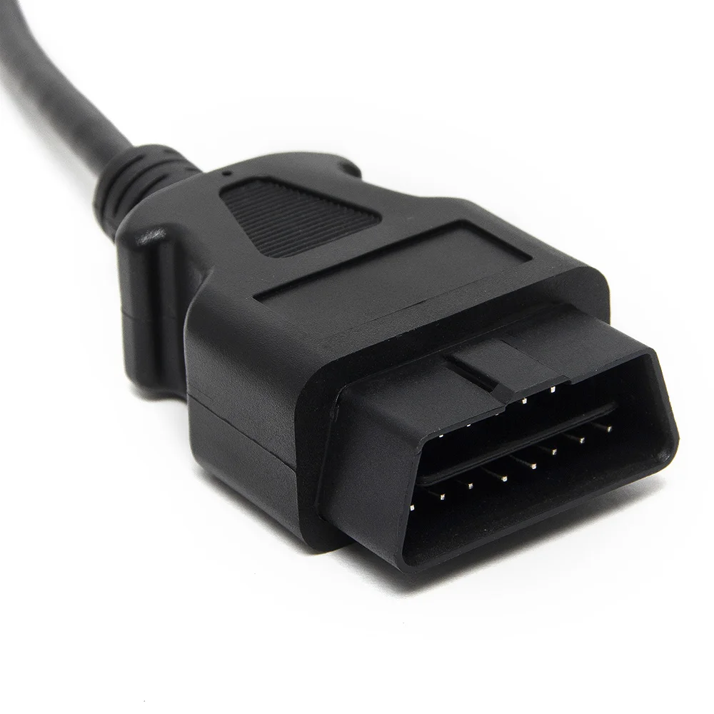 Car OBD2 Extension Cable 16 Pin OBDII OBD 2 EOBD Extend 16pin Female to Male Connector for Car Diagnostic Tool 150CM