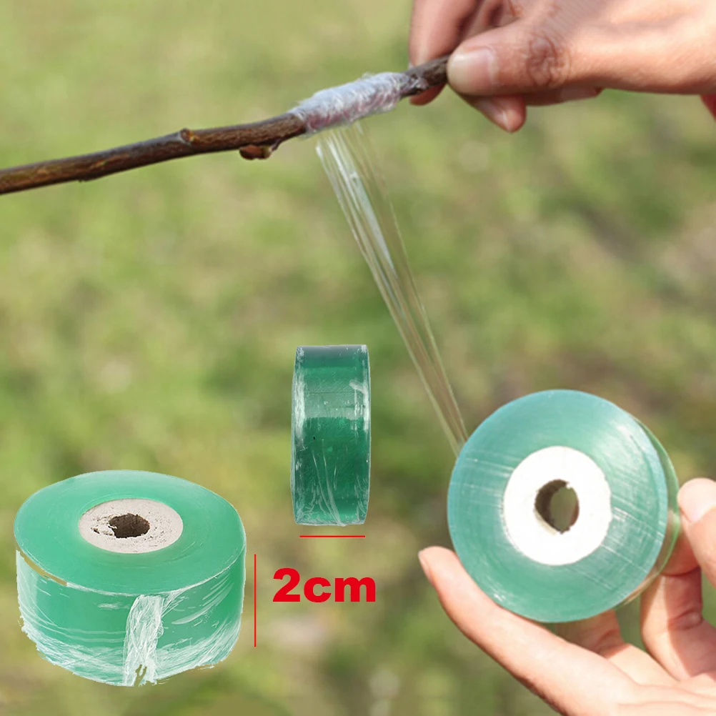 Roll Grafting Tape Garden Tools Nursery Fruit Tree Secateurs Engraft Branch Gardening Bind Belt PVC Tie Tape