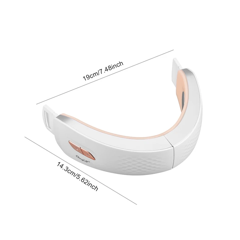 Macchina per cintura di sollevamento a forma di V del mento rosso blu LED Photon Therapy dispositivo di sollevamento del viso massaggiatore galvanico dimagrante per il viso V-Face Care