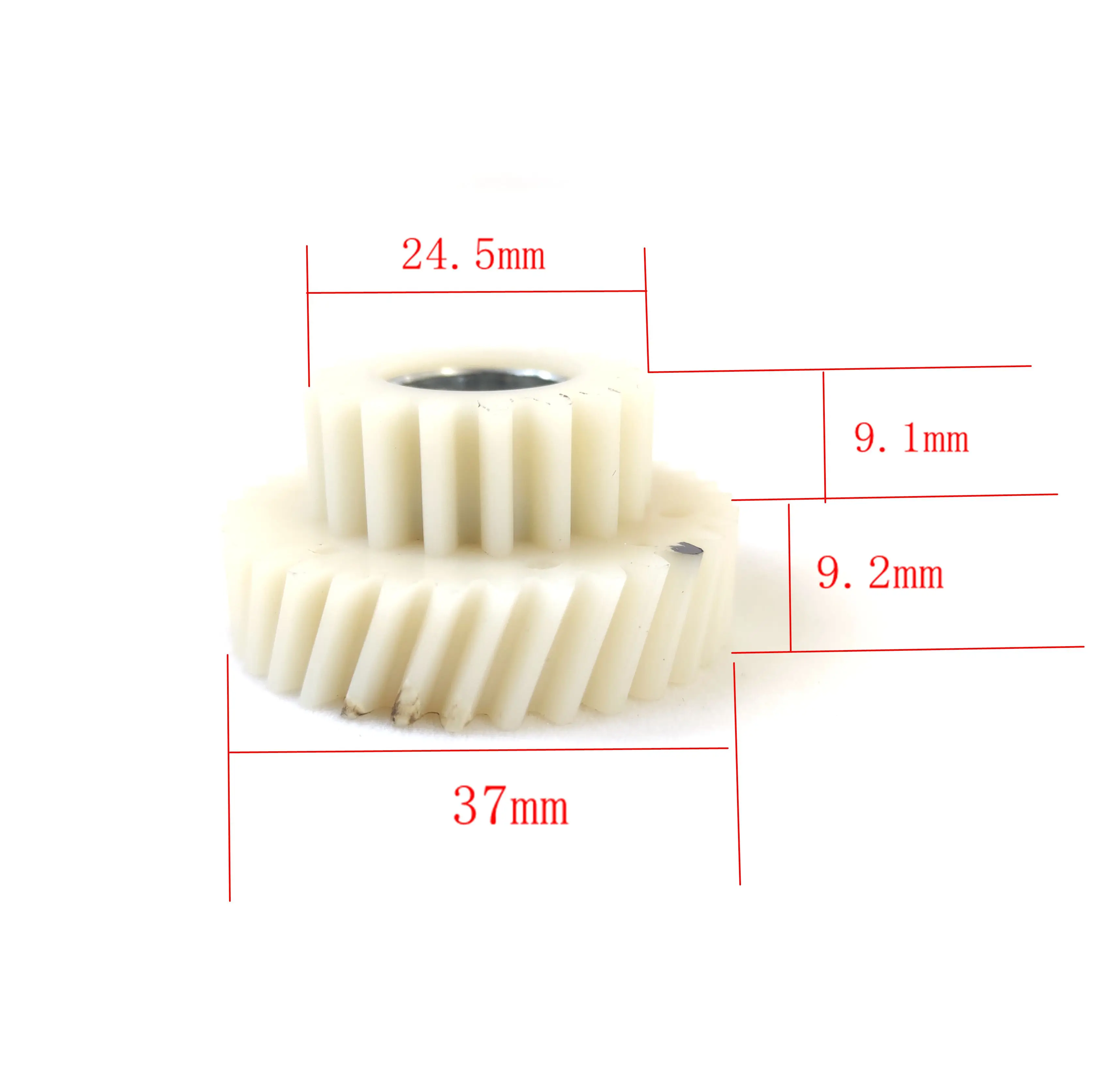 Bafang FM G320.250.R تروس معدات نايلون مجموعة قطع غيار لاستبدال 18-33 أسنان حلزونية ترس بلاستيكي