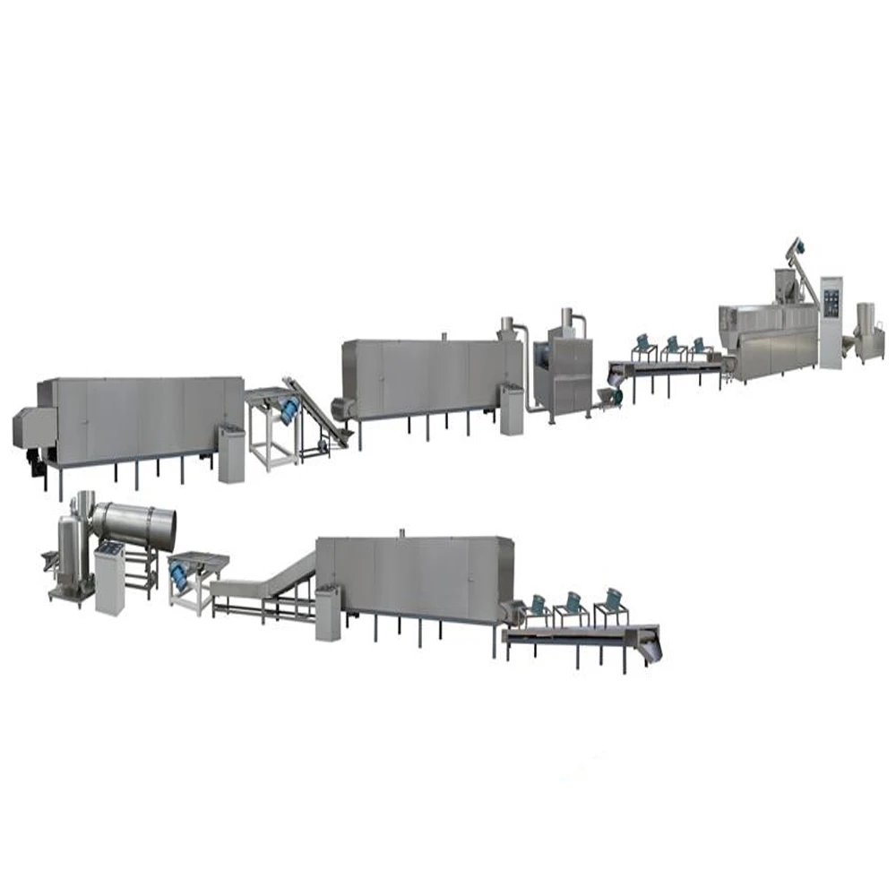Small Corn Flakes Making Machine Cook Instant Cornflakes Producing Line