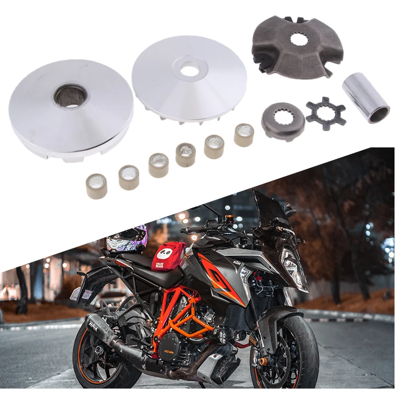 Motorcycle Variator Set Motorbike Racing Variator Set For Yamaha JOG 50 Zuma 50 BWS 50 AEROX 50 AXIS 50 NITRO 50 ATV Quad Etc