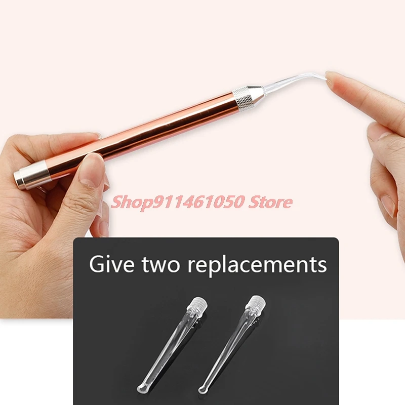 New For Children Adults Luminous Ear Spoon Baby Adult Ear Wax Cleaner Flashlight Earpick Earwax Remover Light Ear Curette Tool