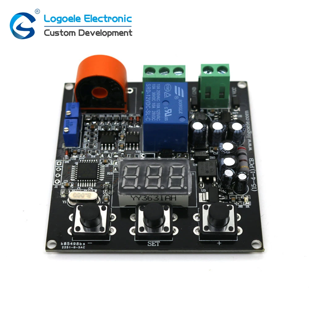 AC Current Sensor Module Switch, gama completa de Linear Output Delay, Relay Output Frete grátis