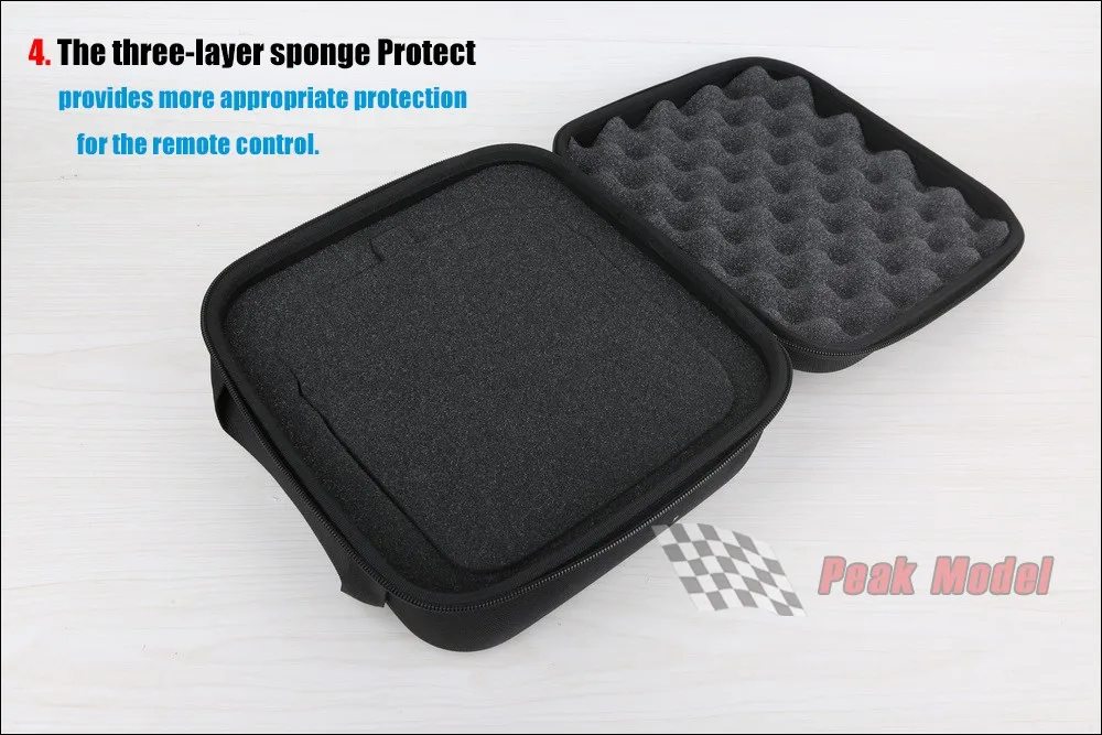 Bolsa de almacenamiento Universal para mando a distancia, Protector de bolso para transmisor RC, FUTABA JR WFLY 14SG 18SZ 16IZ 32MZ