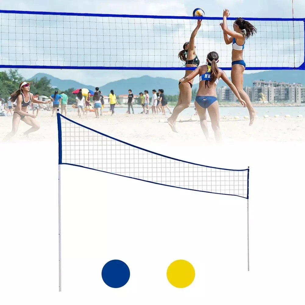 

Is suing Folding Adjustable Portable Volleyball Net Rack Professional Sport Training a massive "Tennis" Volleyball Mesh Net