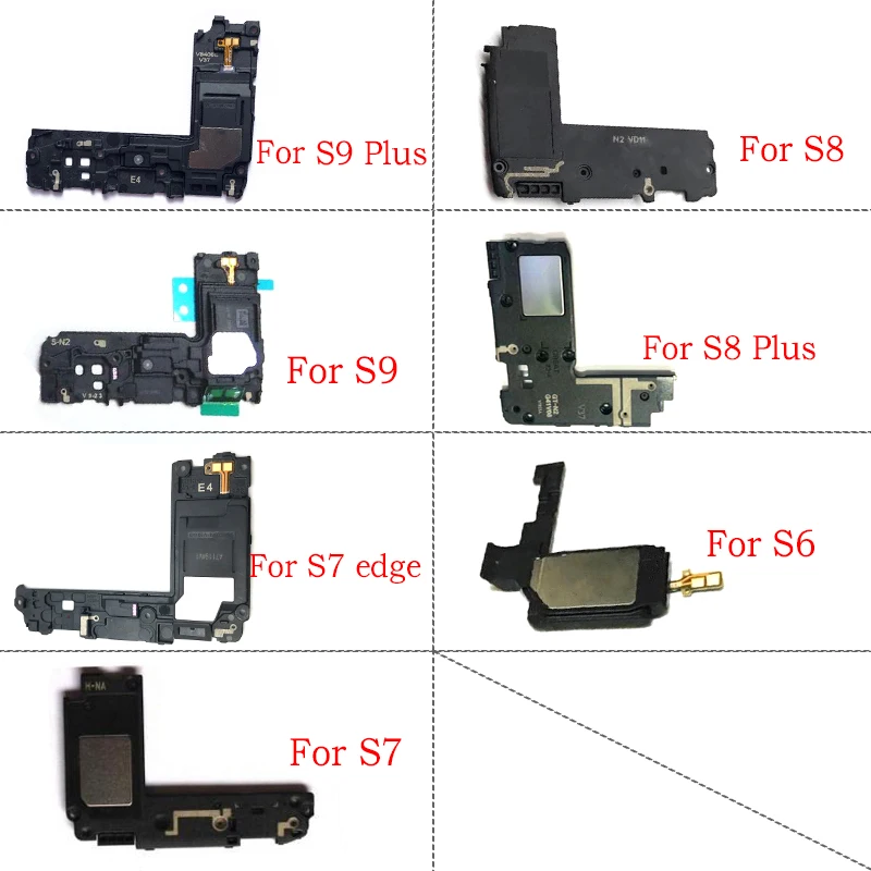 Loudspeaker bottom Loud Speaker Sound Buzzer Ringer Flex Cable For Samsung S6 S7 Edge S8 S9 S10 Plus S10e S10 5G