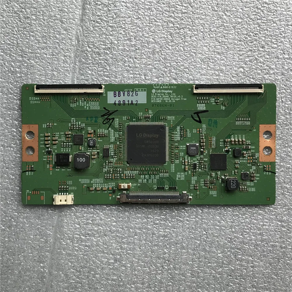 6870C-0684A scheda TCON per TV apparecchiature originali scheda logica LCD scheda logica LCD il Display ha testato la TV T CON
