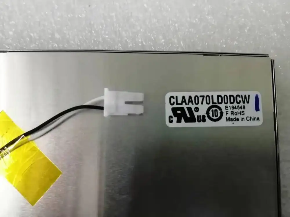 Yqwsyxl Oryginalny 7-calowy ekran LCD CLAA070LD0DCW 7300100037    Panel wymiany ekranu wyświetlacza LCD