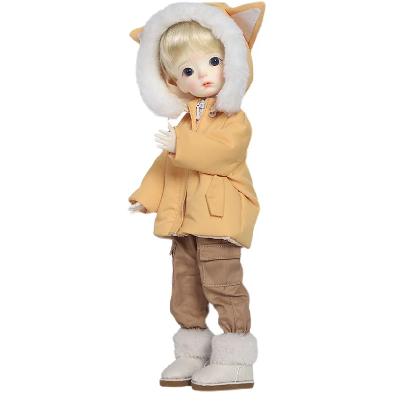 Modne Bjd lalki śniegowce buty akcesoria dla lalek Bjd buty zimowe cukierki kolor dla 27-30cm 1/6 Bjd SD Yosd ty