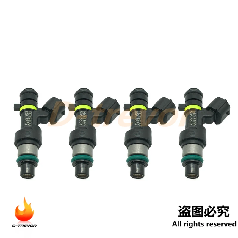 4Pcs 16600-EN200 FBY2850 OEM Fuel Injector Nozzle For Nissan Sentra NV 2.0L Versa Cube 1.8L