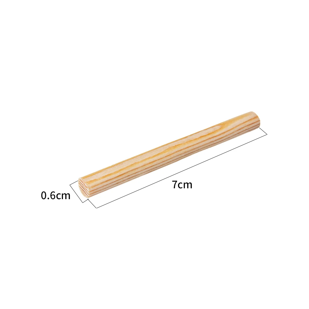 LOMMI 10PCS 50PCS 100PCS High Quality 4/4 3/4 Violin Sound Post Spruce Wood Violin Part Accessories 4/4 Fiddle Sound Post Roll