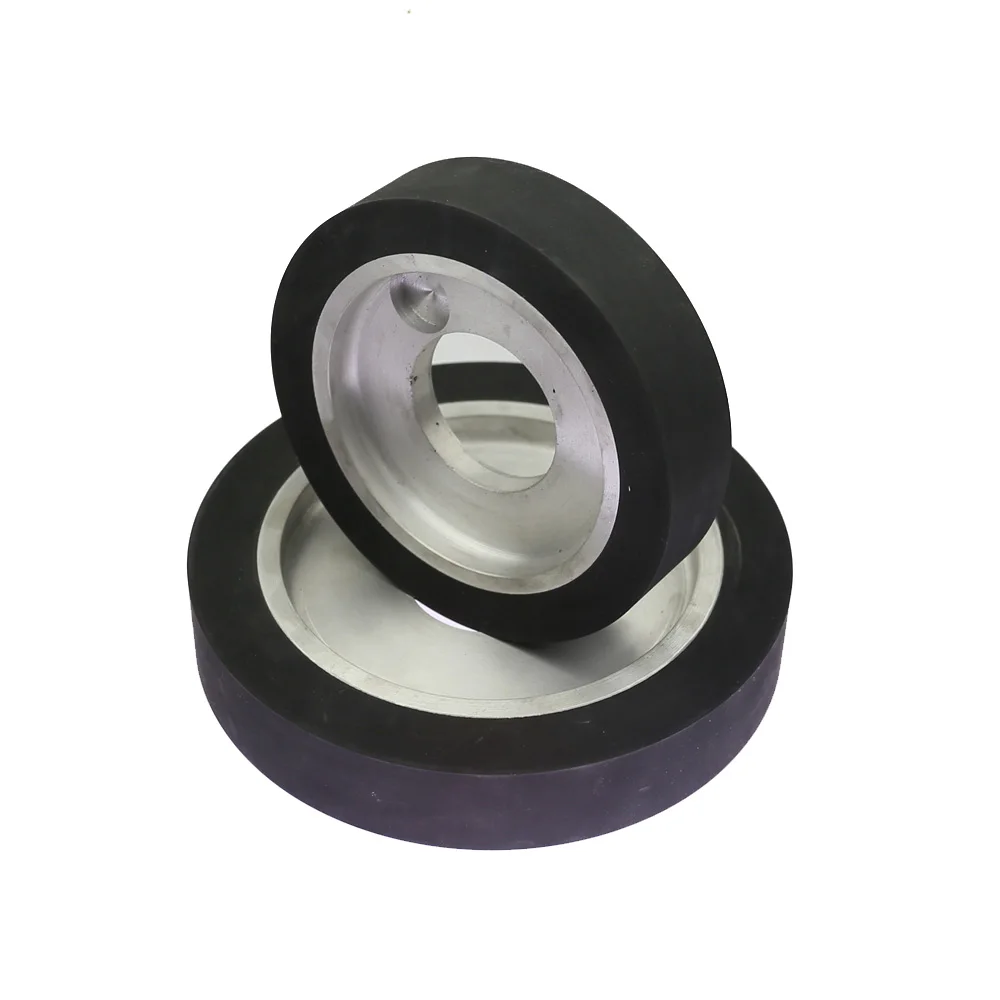 150/200*35*55Mm Rubber Contact Wiel Rijden Wiel Voor Riem Grinder