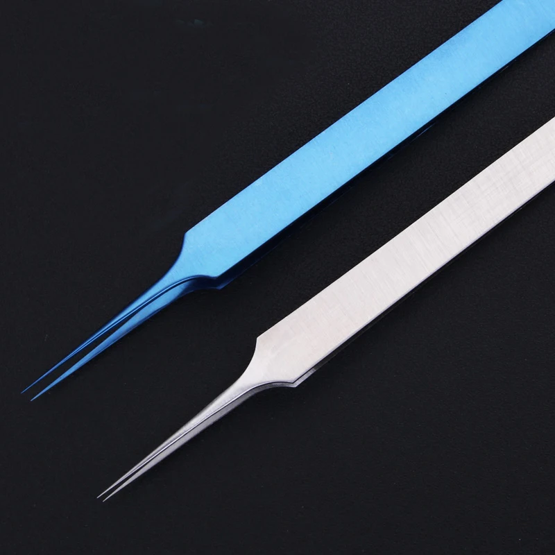 Medical fine forceps Stainless steel 0.15mm Cosmetic and plastic surgery instruments Double eyelid tool Fat tweezers