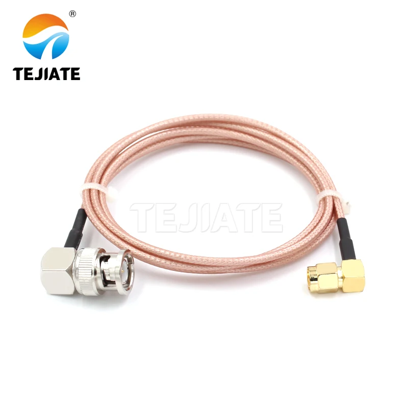 1 pz TEJIATE cavo adattatore BNC a SMA tipo BNC-JW converti SMA-JW 8-90CM 1M 1.5M 2M lunghezza connettore RG316 filo