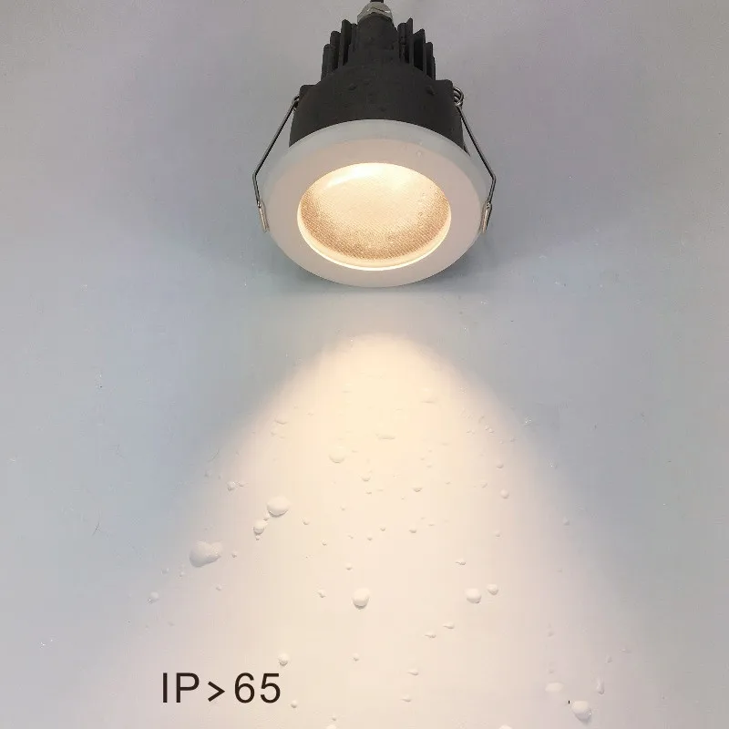 Wodoodporna lampa sufitowa Led IP65 Led oprawa punktowa 7W 12W do wnętrz łazienka Barber słup światło balkonowe oprawa AC220V