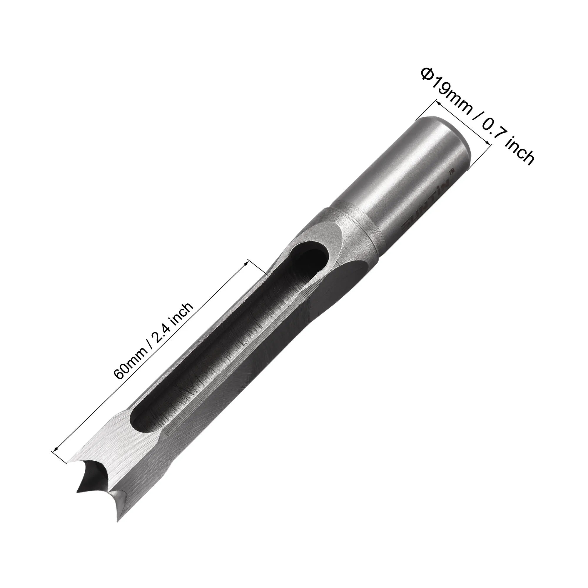 Uxcell รูเจาะบิตสำหรับไม้7/16 "X 210มม.ดอกสว่าน Bit Auger Spur เครื่องมือสำหรับงานไม้ช่างไม้