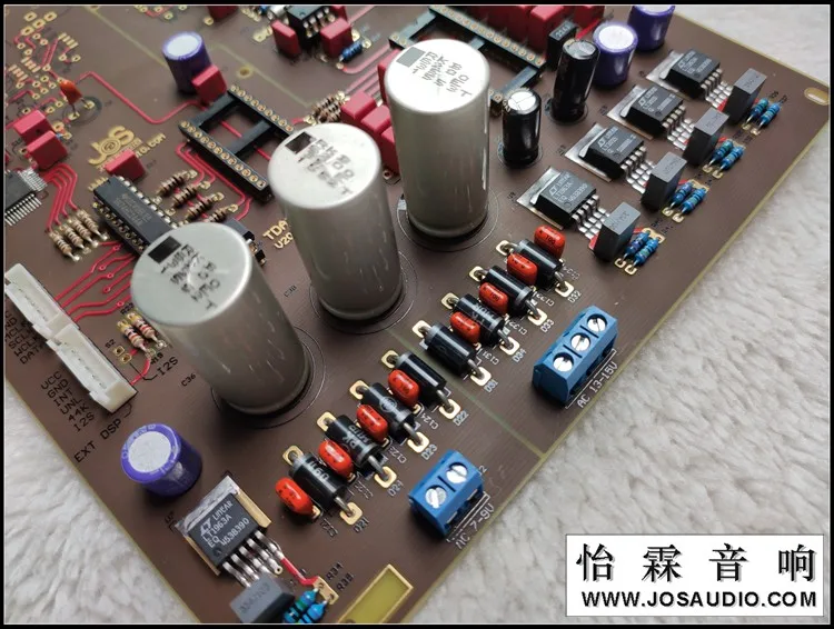 JOSAUDIO نسخة مطورة HIFI المنتدى الذكرى العاشرة TDA1541 DAC لوحة فك تشفير الصوت لوحة شبه نهائية