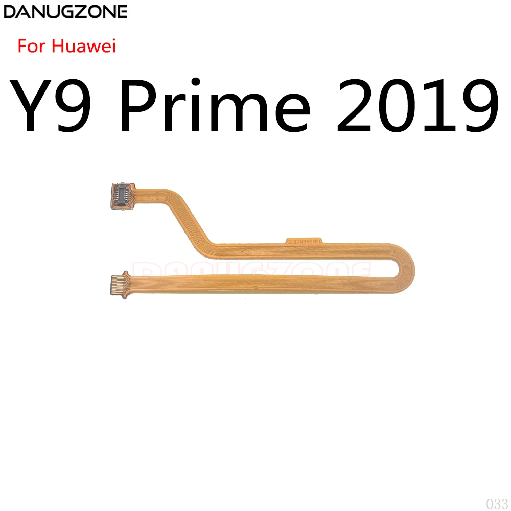 Home Button Fingerprint Touch Id Sensor Connector Flex Cable For Huawei Y9 Prime 2019 Y7 2017 Y6 2018