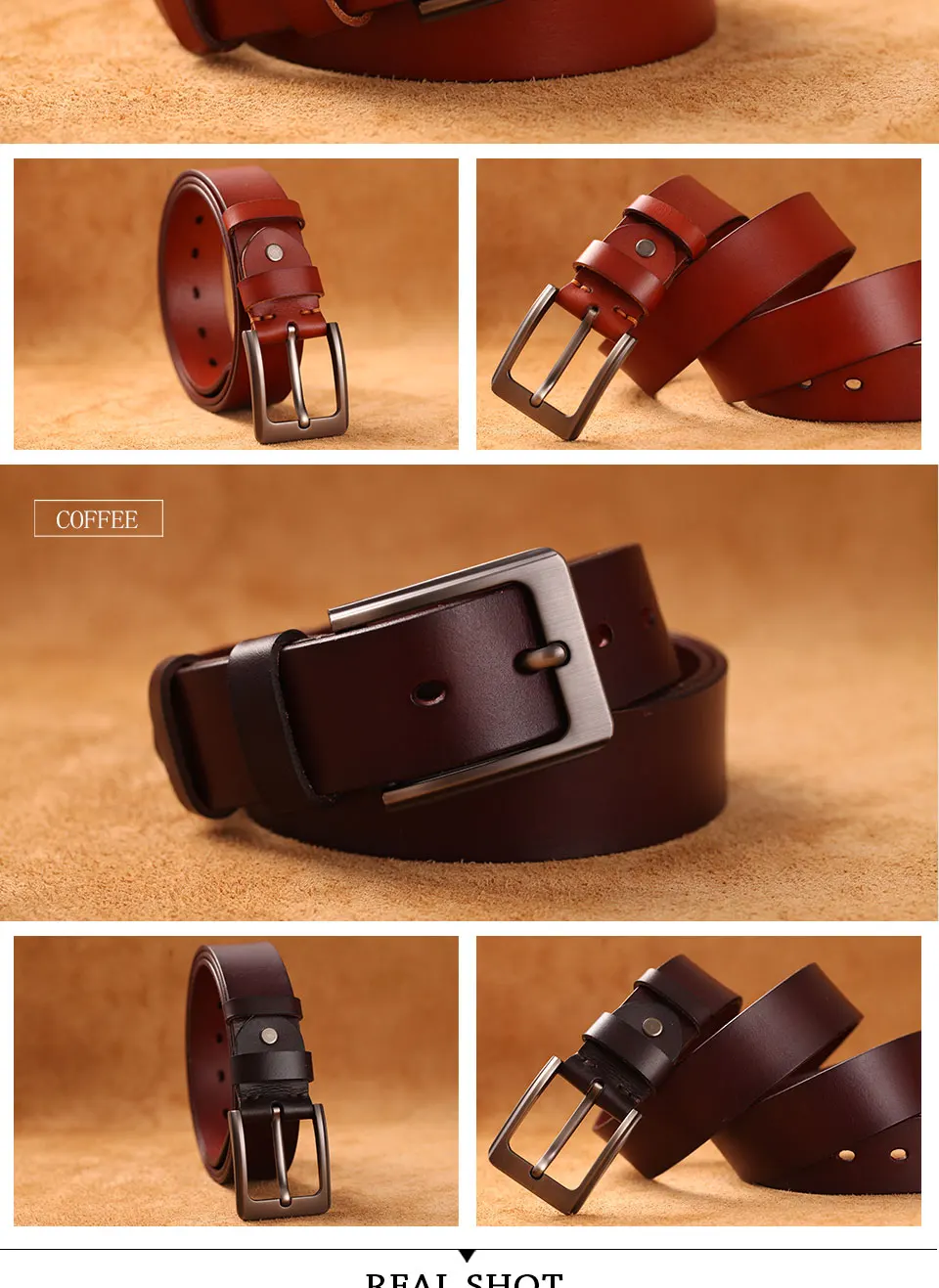 VAMOS KATOAL 100% Genuine Leather Belts For Men High Quality Casual Jeans Belt Cowskin Business Belt Cowboy Waistband