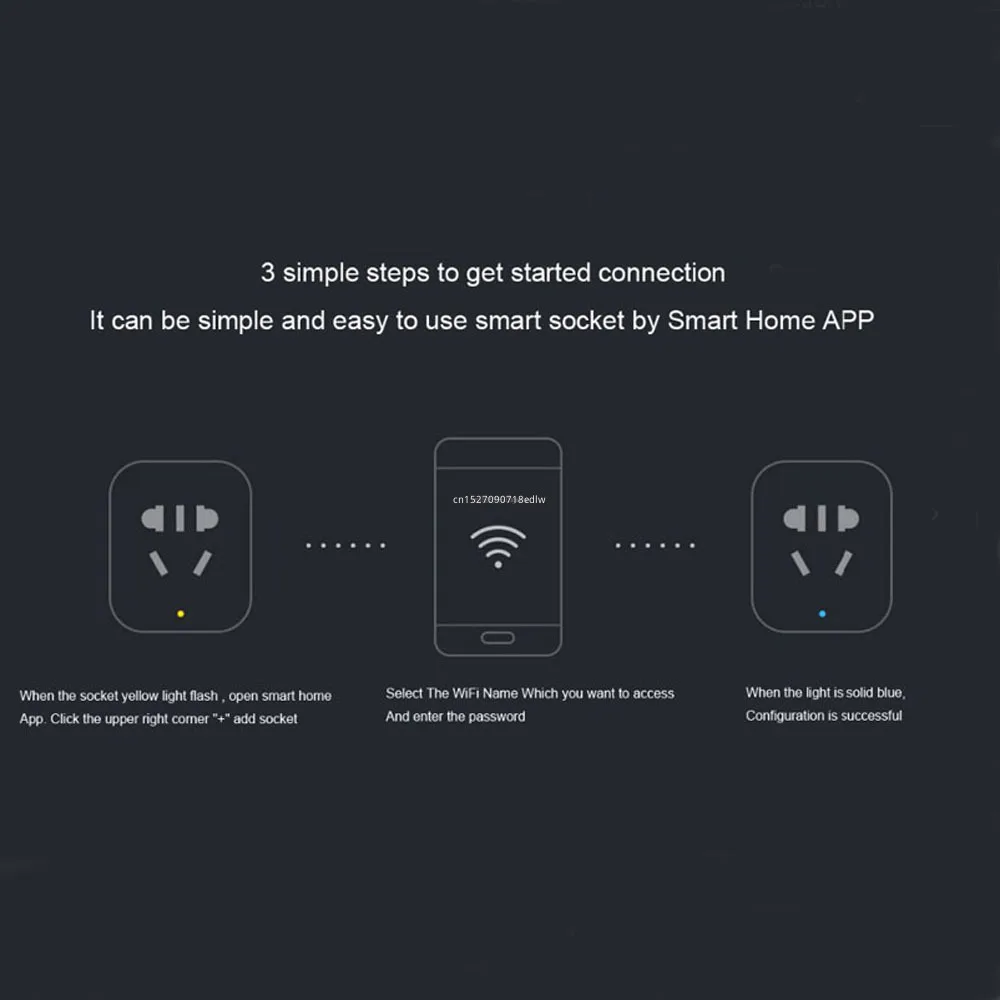 Xiaomi Mijia Smart Socket Plug Zigbee Version WiFi Wireless Remote Socket Adapter Power Timer Switch On And Off For Smart Mi APP