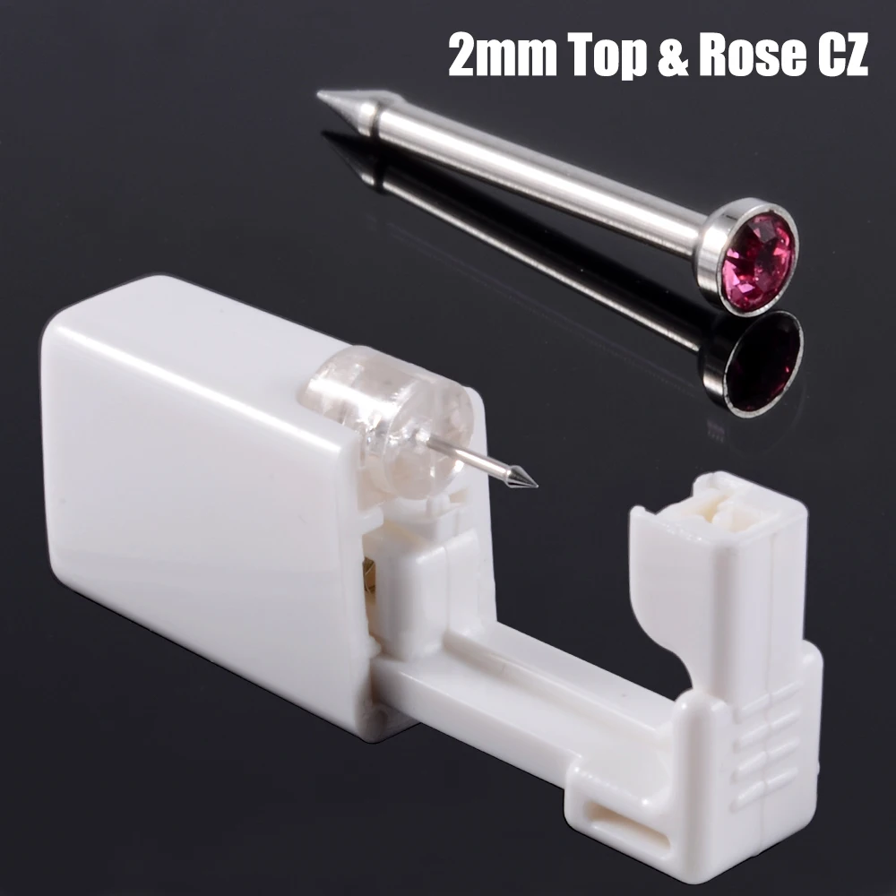 Disposable Safe Piercing Unit for Nose Studs