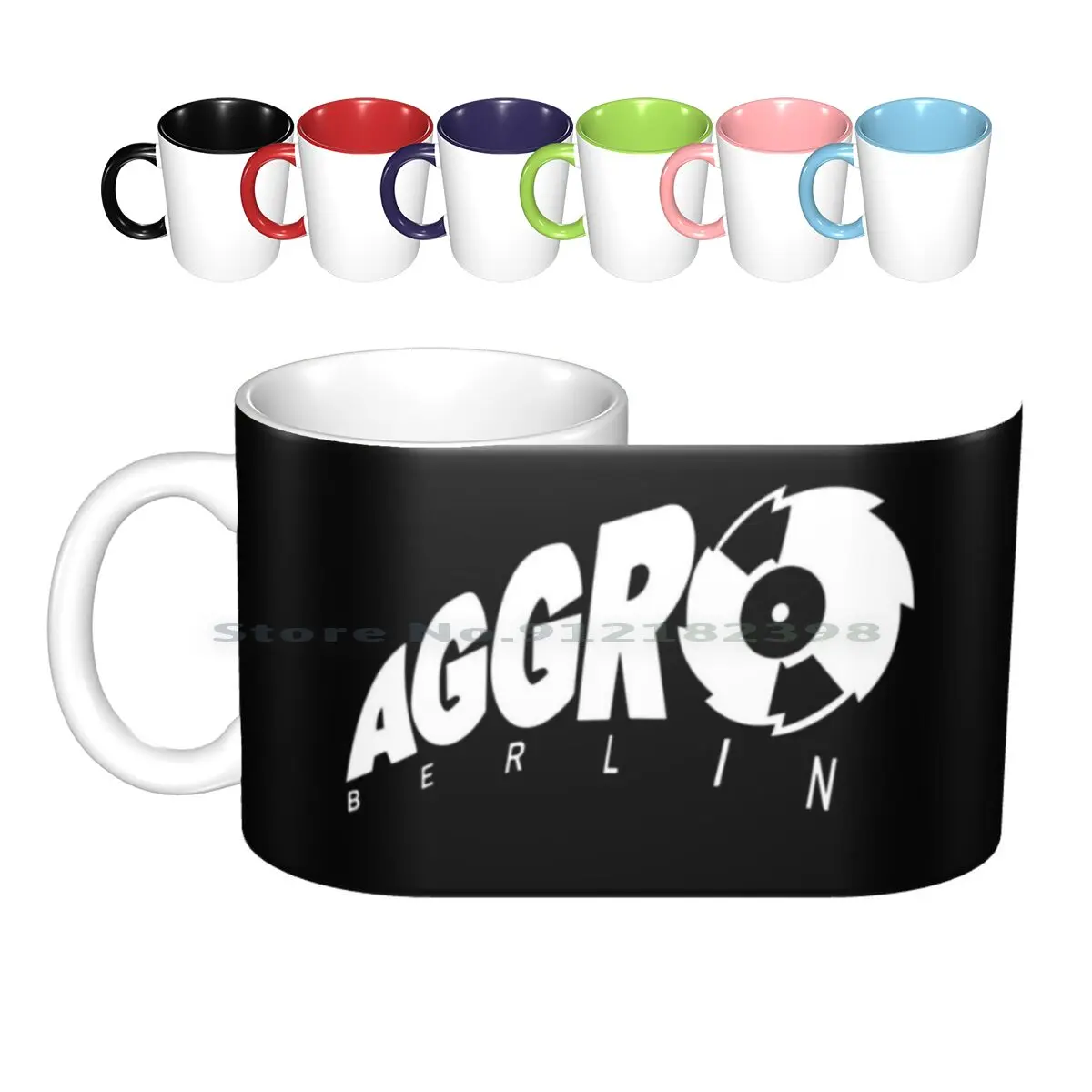 Aggro Berlin Ceramic Mugs Coffee Cups Milk Tea Mug Aggro Aggro Berlin Berlin Apache207 Building Sido Music Hip Hop Hip Hop Rap