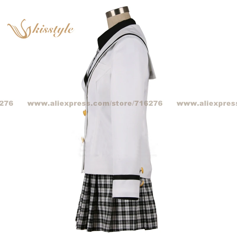 Kisstyle Fashion Is the Order a Rabbit? Rize Tedeza School White Uniform COS Clothing Cosplay Costume,Customized Accepted