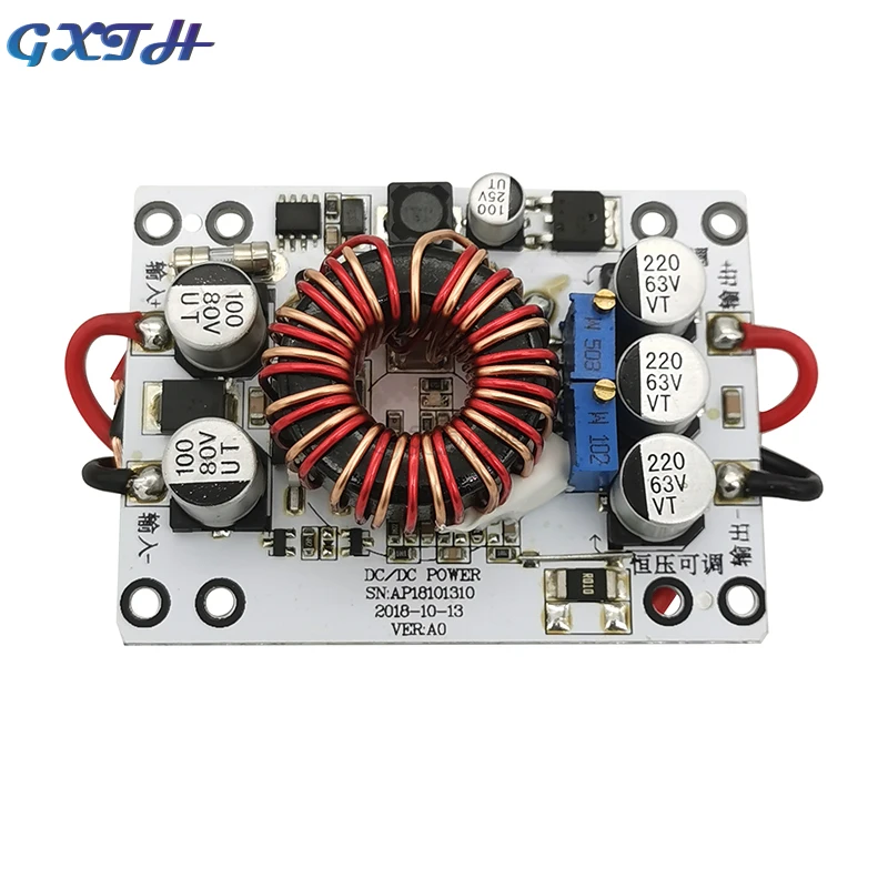 DC-DC 12-70V 24V 48V 8A Constant Current Charging Automatic Step Up/Down Regulator 30W 180W High Power Car Solar Power Module