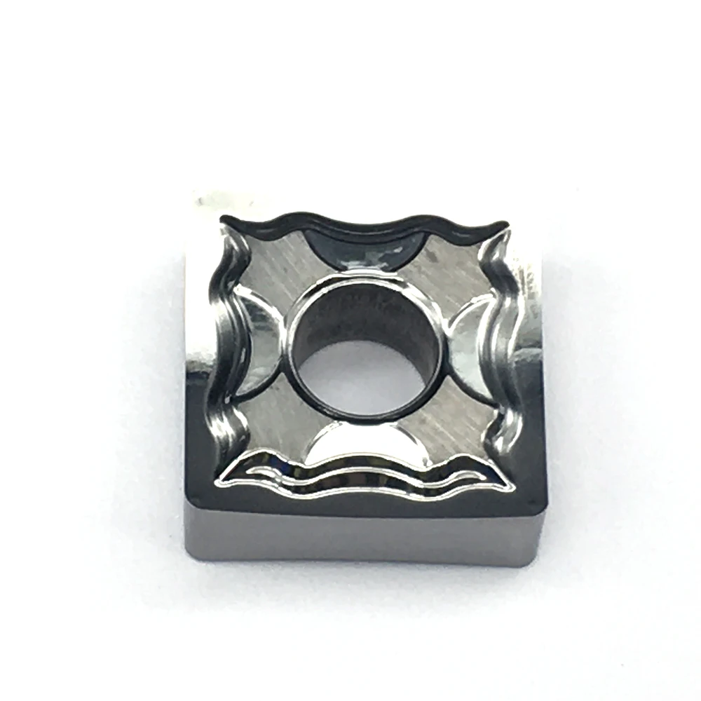 SNMG120408 HA H01 10 piezas cortador de aluminio inserto de cuchilla herramienta de corte herramientas de torneado CNC AL + estaño Aleación de madera