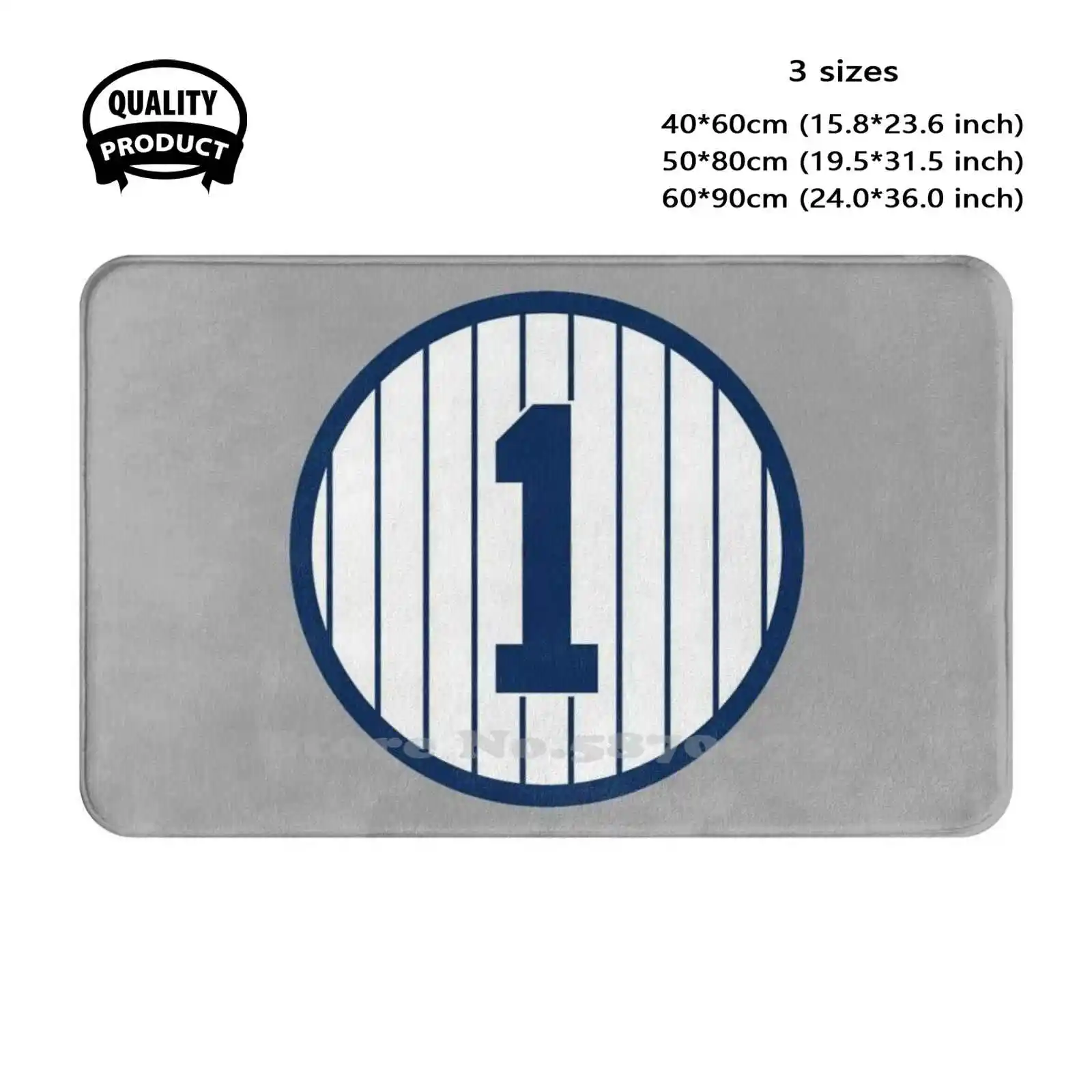 Billy Martin #1 Jersey Number Soft Cushion Home Carpet Door Mat Car Rug Derek Jeter The Captain Re2Pect Mr November Aaron Judge