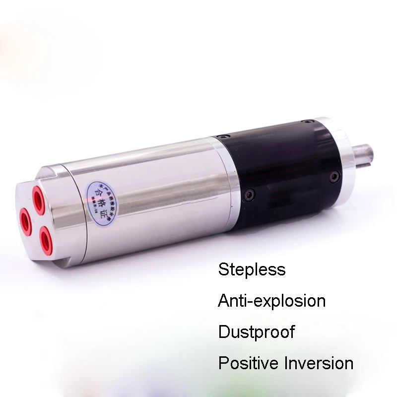 

Micro Pneumatic Motor Large 52mm Torque Positive Inversion Explosion-proof Powerful 500W Mini Air Motor Stepless High Precision